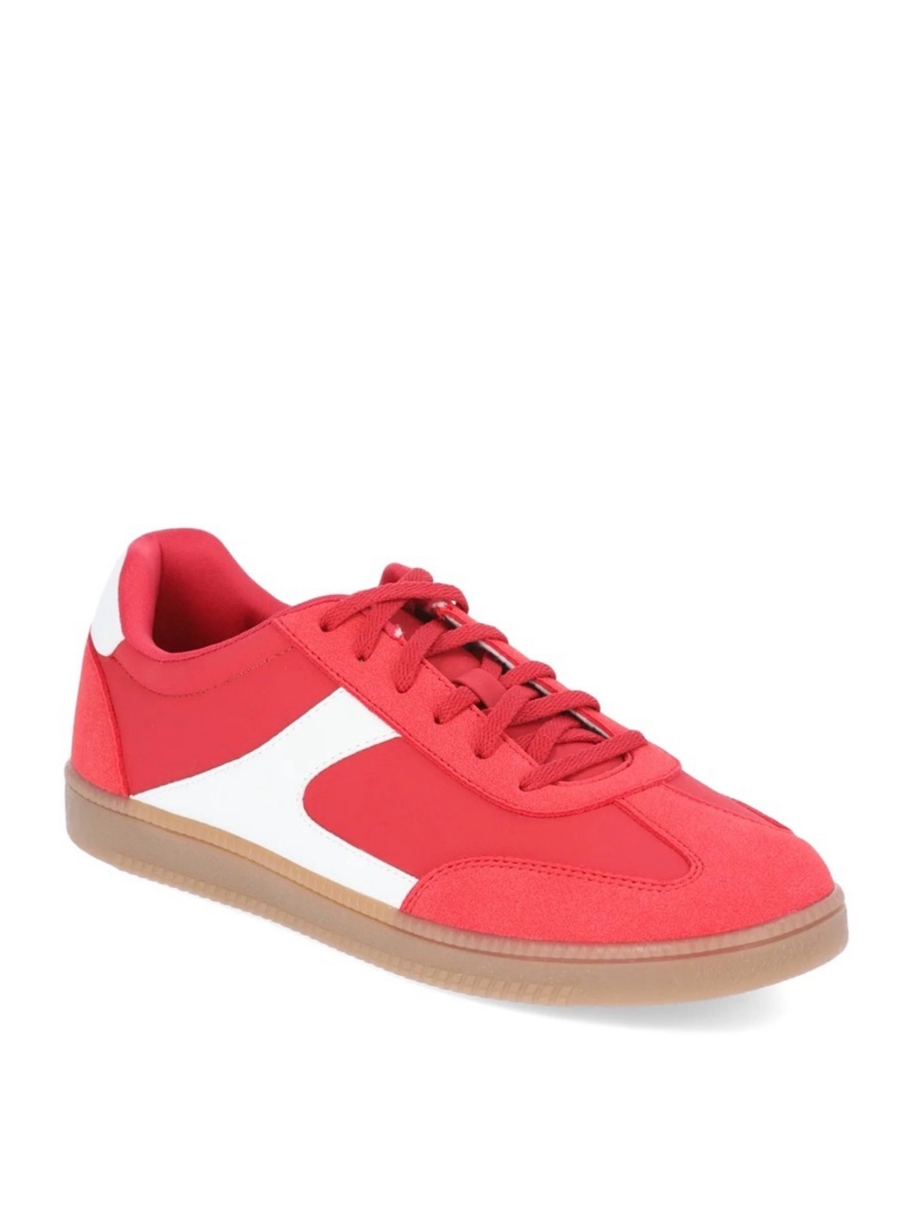 No Boundaries Red Lace-Up Sneakers | Women’s Size 9 | - Picture 7 of 7